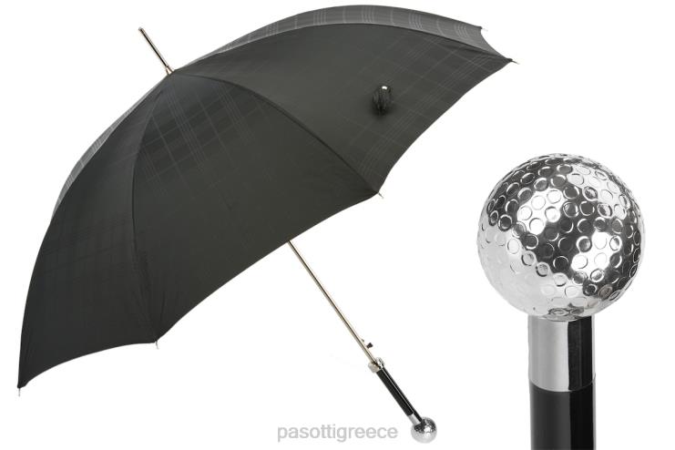 ομπρέλα | PASOTTI 478 6434-19 w82 - ασημένια ομπρέλα μπάλας του γκολφ 2N6B875 άνδρες